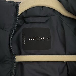 Everlane Navy Puffer Jacket